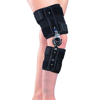 Picture of TYNOR ROM Knee Brace (Immobilization at any angle, comfortable)-Universal Size - Black