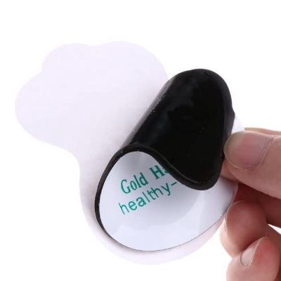 Picture of Tens Digital Therapy Machine Electrodes Pads (Pack Of 8) Electrotherapy - Off White