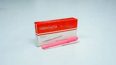 Picture of Professional Production High Quality Oral Mercury Free Clinical Glass Thermometer - Multicolor