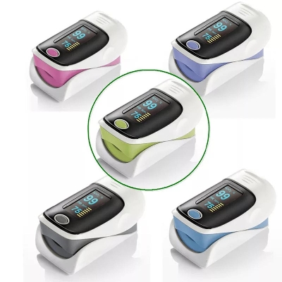 Picture of Oximeter Finger Clip Oximeter Finger Pulse Monitor Oxy Saturation Monitor Heart Rate Meter