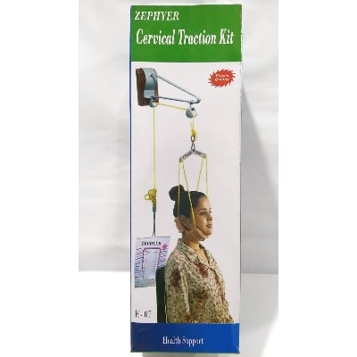 Picture of New Modified Cervical Traction Kit With Weight Bag - Universal - Massage Machine