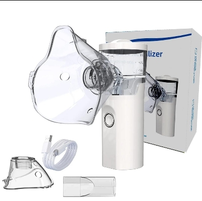 Picture of Portable Nebulizer Machine for Adults and Children, Medical Atomizer, Silent Inhaler, Humidifier - Multicolor