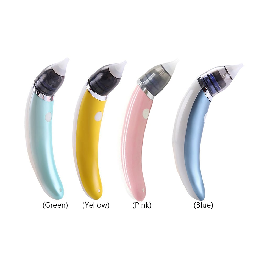 Picture of Baby Nasal Aspirator Electric Baby Nasal Vacuum Cleaner Hygienic Nose Snot Cleaner Rechargeable Baby Items Care Utensils - Multicolor