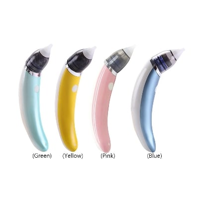 Picture of Baby Nasal Aspirator Electric Baby Nasal Vacuum Cleaner Hygienic Nose Snot Cleaner Rechargeable Baby Items Care Utensils - Multicolor