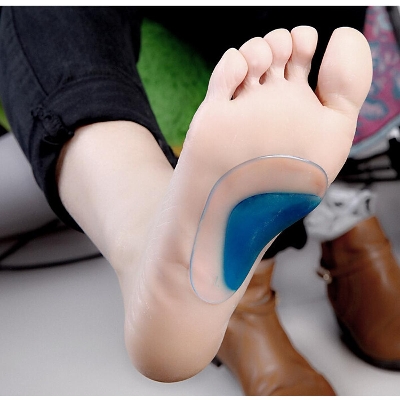 Picture of Insole Orthotic Professional Arch Support Insole Flat Foot Flatfoot Corrector Shoe Cushion Insert Silicone Gel orthopedic pad - Multicolor