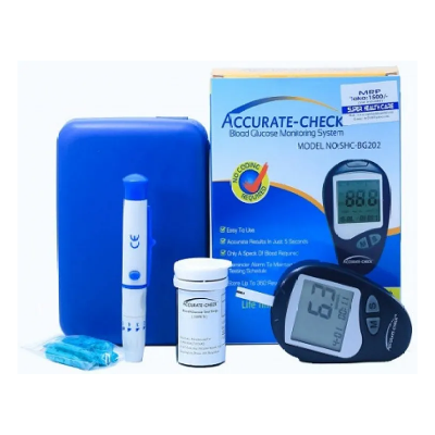 Picture of Accurate Check SHC BG202 Blood Glucose Monitoring Diabetes Machine