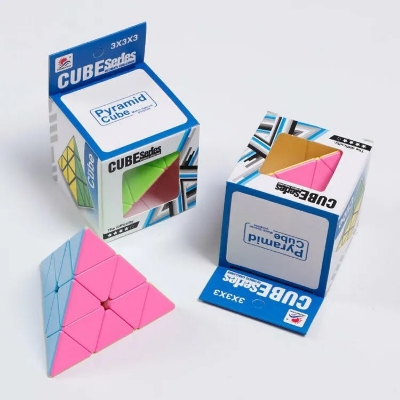 Picture of Premium pyramid and regular 3/3 Rubics cube Multicolor