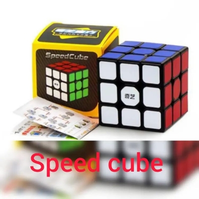 Picture of (stickered) High Speed Magic Rubik Cube Puzzle 3X3 stickered