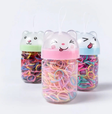 Picture of 160 Pcs / Set Baby Hair Bands For Children Mixed Colour - Multicolor