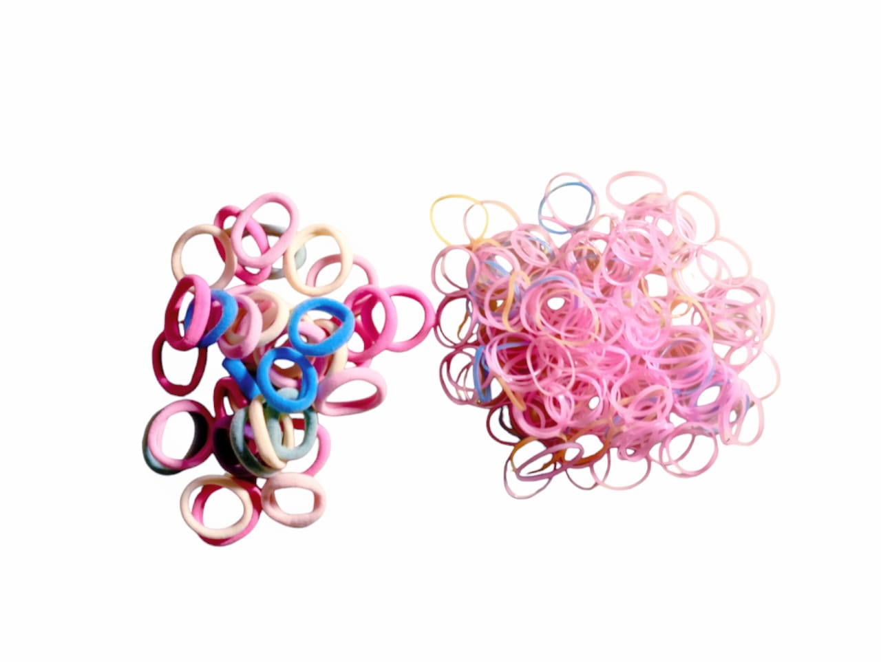 Picture of 160 Pcs / Set Baby Hair Bands For Children Mixed Colour - Multicolor