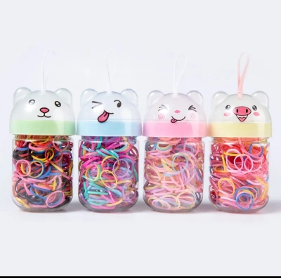 Picture of 160 Pcs / Set Baby Hair Bands For Children Mixed Colour - Multicolor