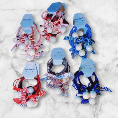 Picture of 4 Pcs Headbands women Elastic Hair Accessories - Multicolor