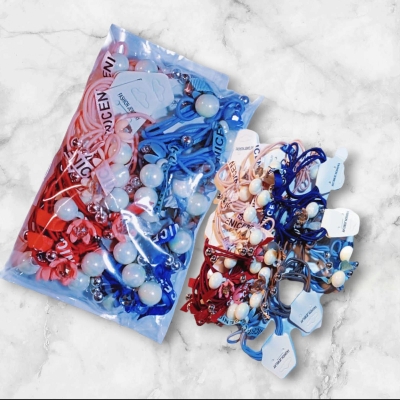 Picture of 4 Pcs Headbands women Elastic Hair Accessories - Multicolor