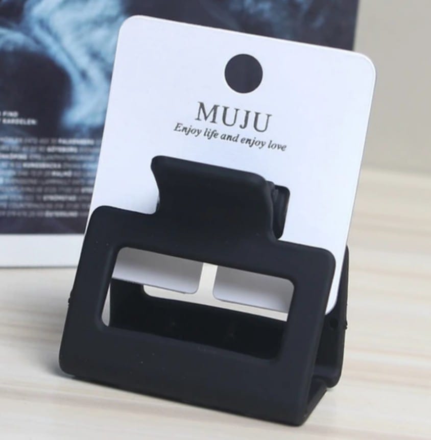 Picture of 4 Pcs Big Size Simple  Hair Clip Plastic Hair Clip big Hair  Clips - Multicolor