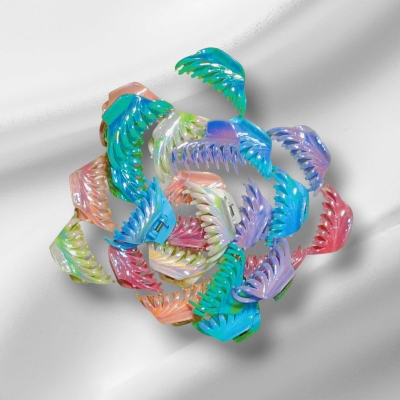 Picture of 4 pcs Hair kakra Band for women - Multicolor