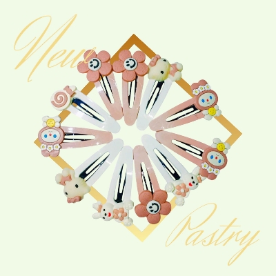 Picture of 4 pcs Baby Hair Clip Set