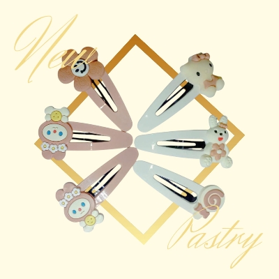 Picture of 4 pcs Baby Hair Clip Set