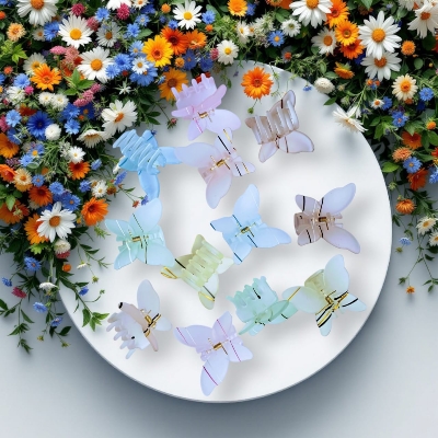 Picture of Stylish 2 pcs Hair ClipHair or Accessories For Girls - Multicolor