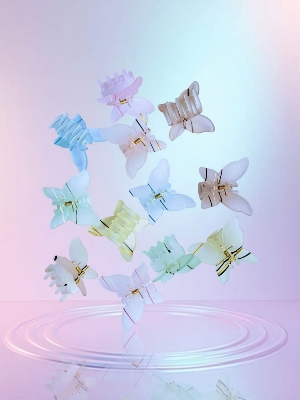 Picture of Stylish 2 pcs Hair ClipHair or Accessories For Girls - Multicolor