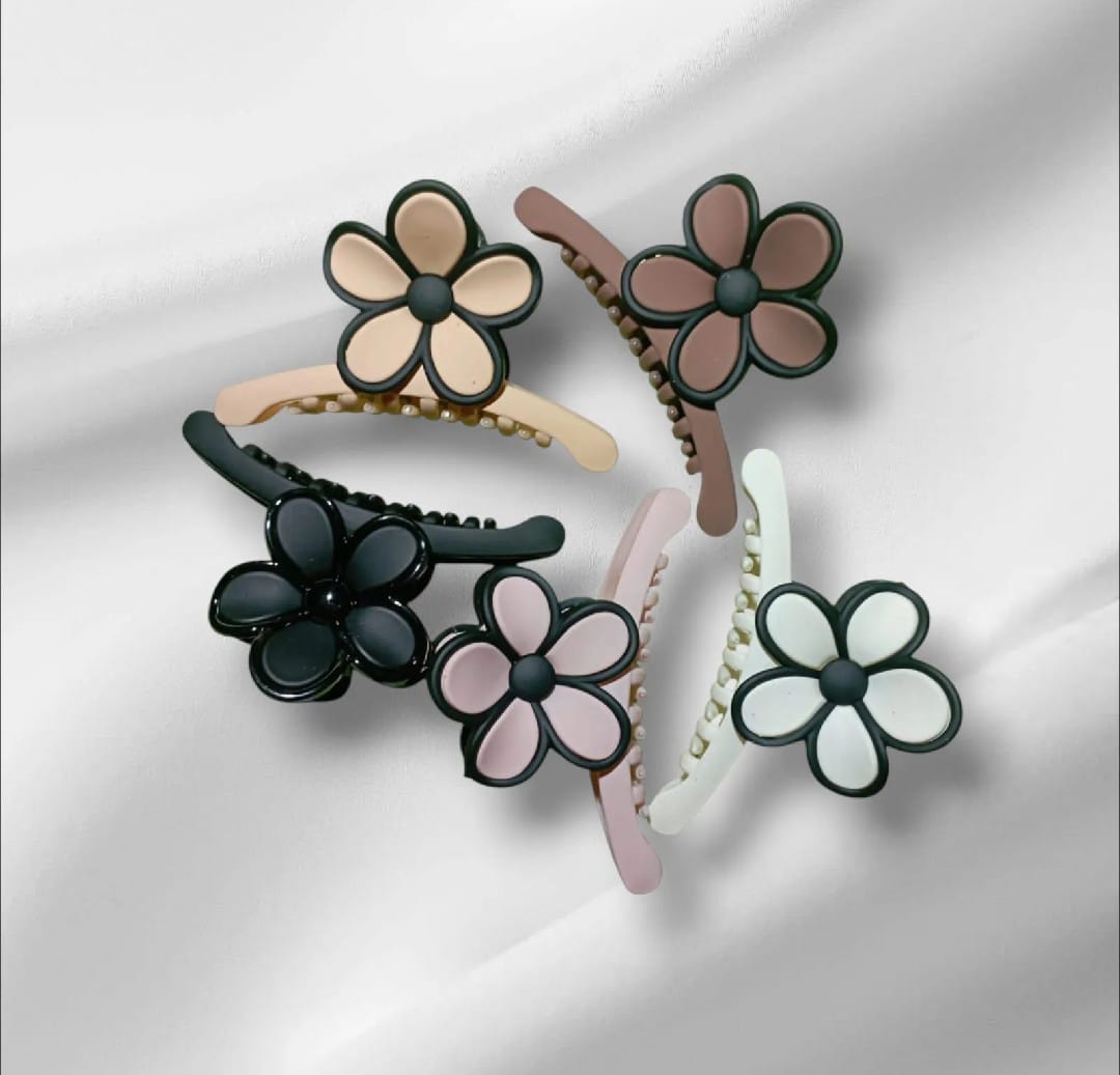 Picture of 2 pcs Big Size Hair Clip kakra Band For Women - Multicolor