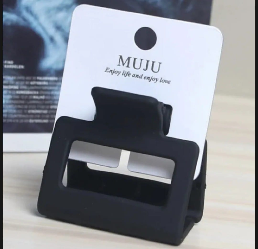 Picture of 4 Pcs Big Size Simple  Hair Clip Plastic Hair Clip big Hair  Clips - Multicolor