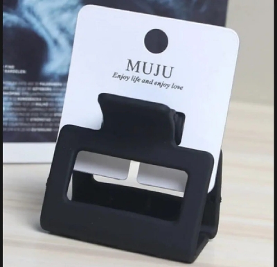 Picture of 4 Pcs Big Size Simple  Hair Clip Plastic Hair Clip big Hair  Clips - Multicolor