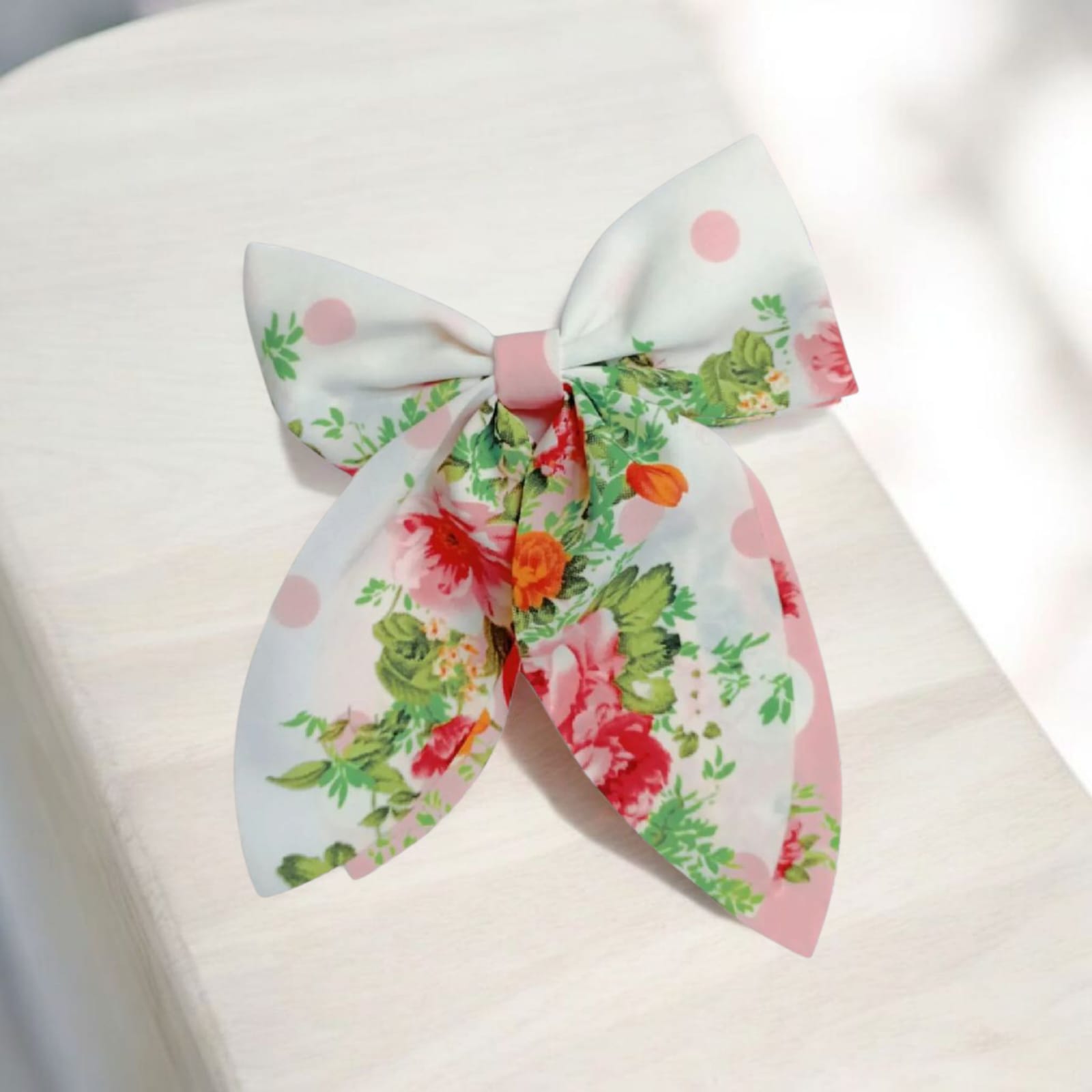 Picture of Elegant Bow Ribbon Hair clip Fashon Accessories for Girls - Multicolor