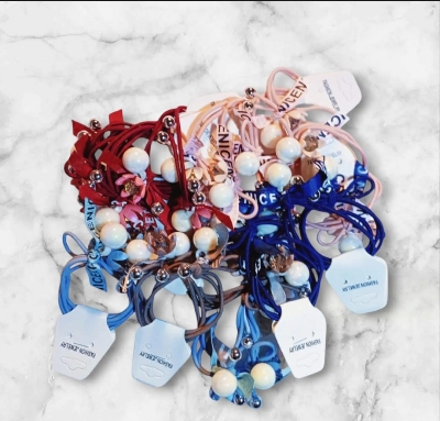 Picture of 4 pcs Headbands Women Elastic Hair Accessories - Multicolor