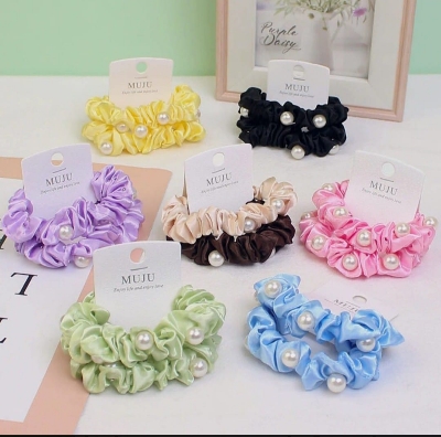 Picture of 4 Pcs  Hair Rubber band - Multicolor