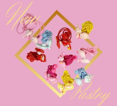 Picture of 4 pcs Band and 4 pcs Hair Clip Set for Baby - Multicolor