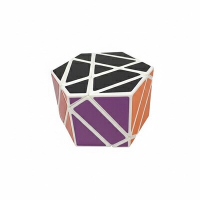 Picture of Most rare Hexagonal prism cube, DianSheng Shield Cube 3×3 Negro Multicolor