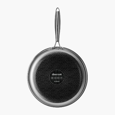 Picture of Amercook Aristo Pro 26cm SUS 304 Honeycomb Frypan With Lid