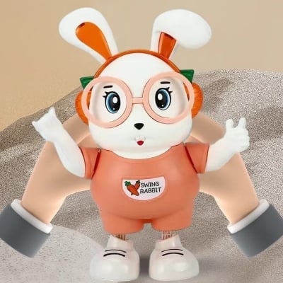 Picture of Dancing Rabbit Toy for Kids with Flash Lights and Music Toy Singing