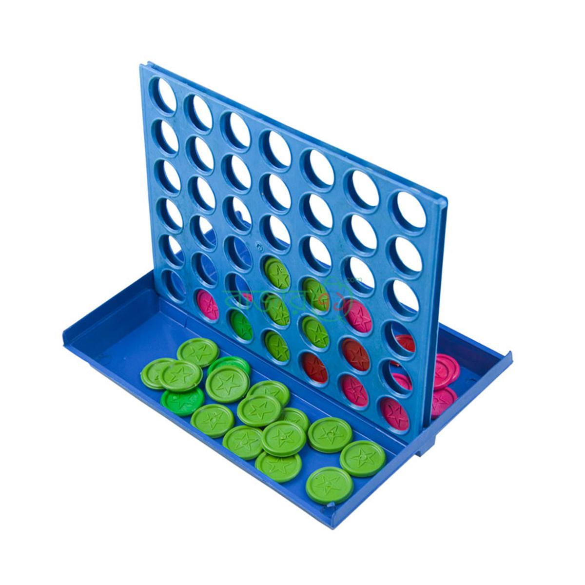Picture of Connect 4 Game Classic Master Foldable Kids Children Leisure Line Up Row Board Puzzle Toys Gifts Board Game