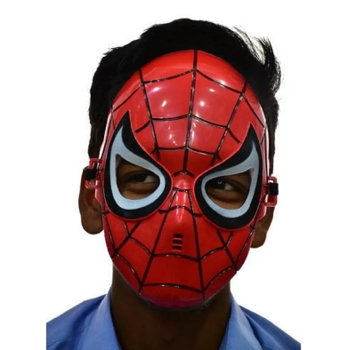 Picture of MARVEL The Avengers Super Heros Spiderman 3D LED Lighting Mask For Kids