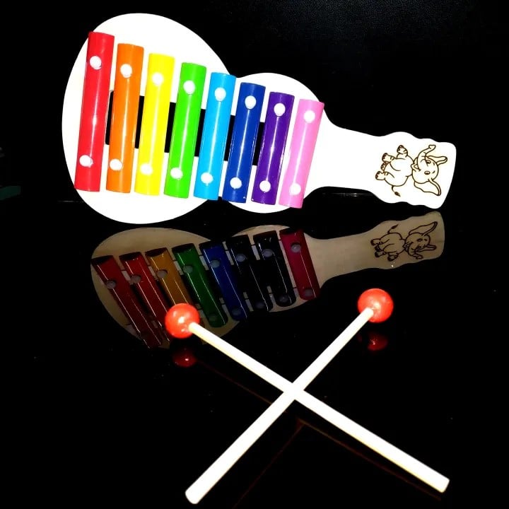 Picture of Children/Kids 8 Tones Piano Wooden Xylophone Guitar Music Toy