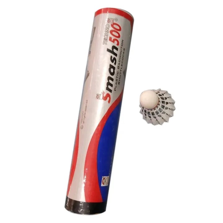 Picture of Smash 500 Badminton Shuttlecock (10 Pcs) - Enjoy Badminton Games With The Smash 500 Shuttlecock Set