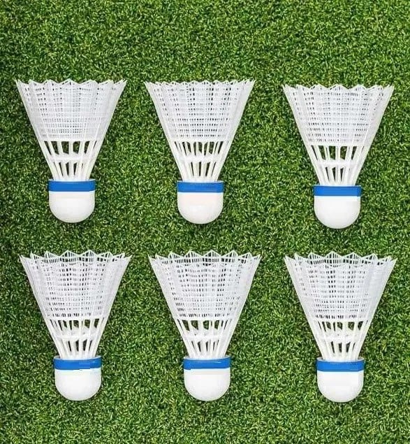Picture of Smash 500 Plastic Badminton Shuttlecocks Cork 10Ps Cock