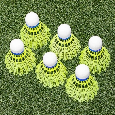 Picture of Smash 500 Plastic Badminton Shuttlecocks Cork 10Ps Cock