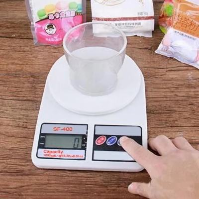 Picture of Digital Scale 10kg 1g Household Weight Scales Platform Electronic Balance Kitchen scale Baking Measure Food Cooking Tools White