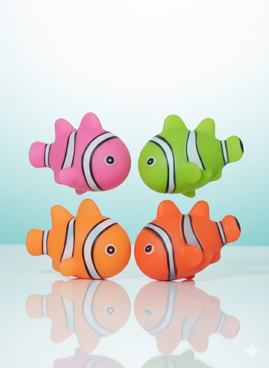 Picture of Aquarium fish 4 pcs toys for your kids