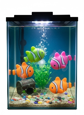 Picture of Aquarium fish 4 pcs toys for your kids