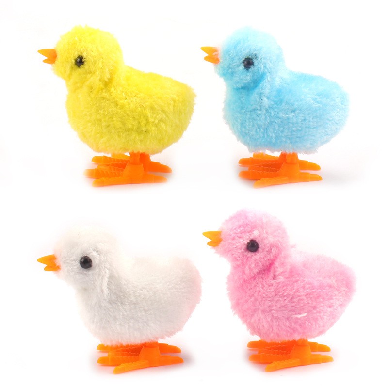 Picture of Easter Chick Wind Up Jumping Chicken Bunny Novelty Toys for Kids