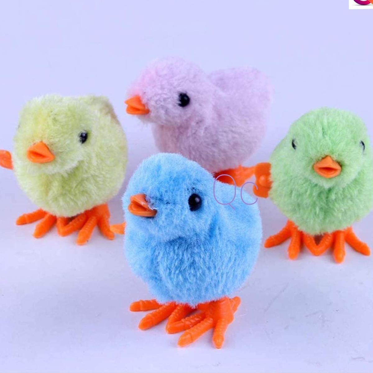 Picture of Easter Chick Wind Up Jumping Chicken Bunny Novelty Toys for Kids