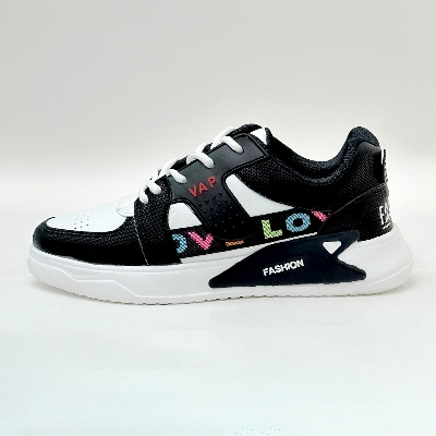 Picture of Black & White Stylish and Fashionable Winter and Summer Exclusive Sneakers Converse Shoes for Men-Multicolor