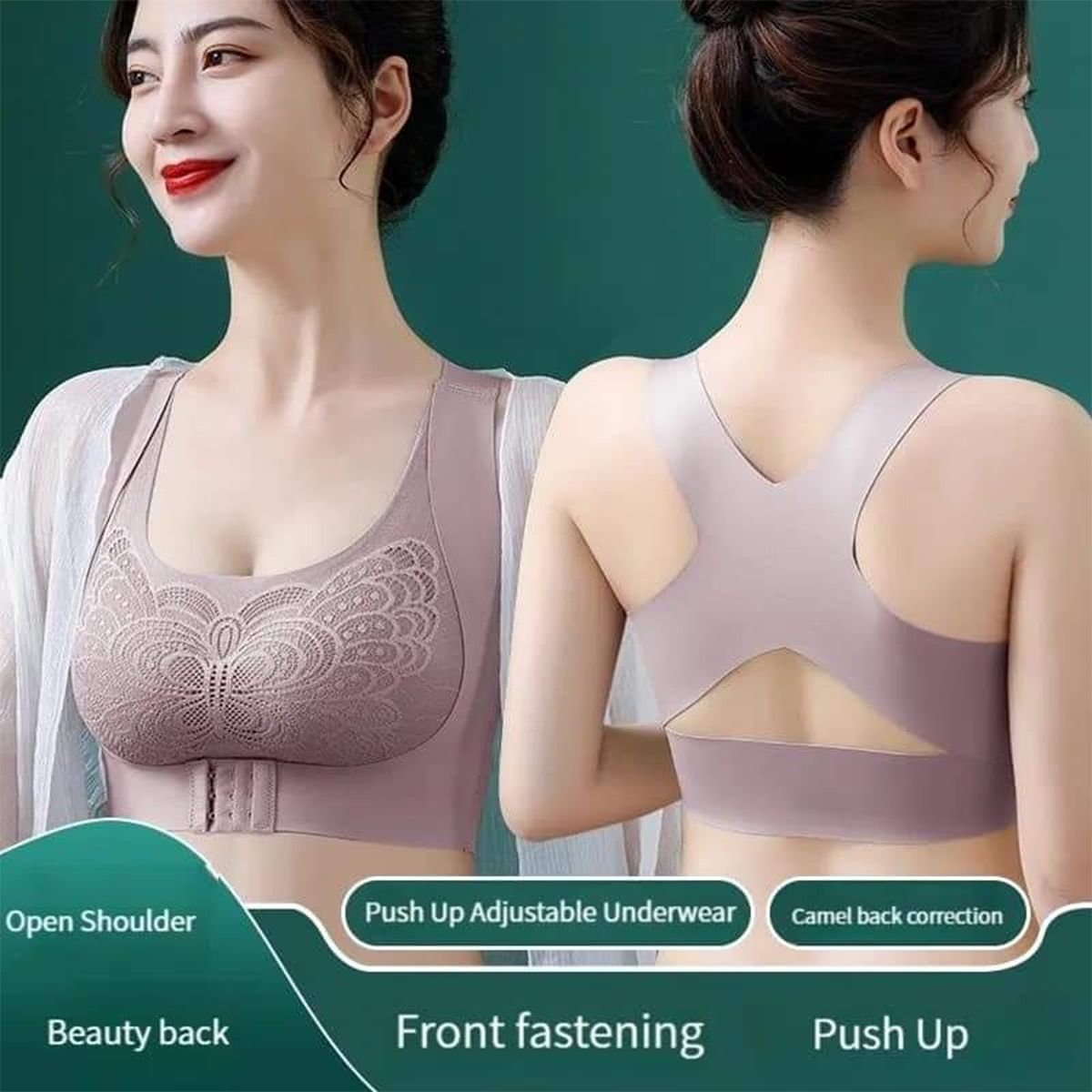 Picture of Slim fit body shaper bra, jim training comfortable padded bra - Bra - Multicolor