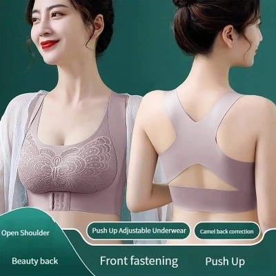 Picture of Slim fit body shaper bra, jim training comfortable padded bra - Bra - Multicolor