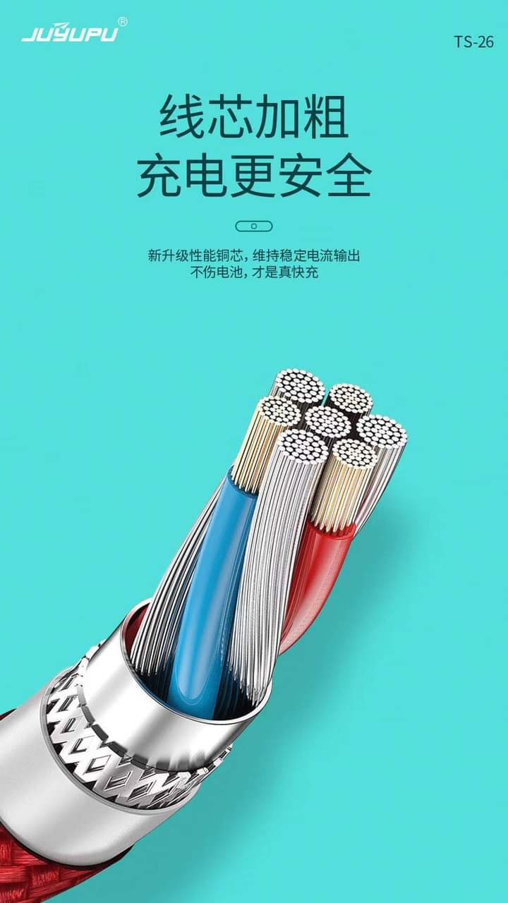 Picture of 3in1 Fast Charging Data cable - Multicolor