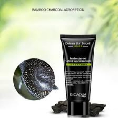 Picture of Bioaqua Activated Bamboo Charoal Blackhead Remover- 60g - 