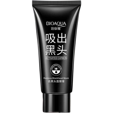Picture of Bioaqua Activated Bamboo Charoal Blackhead Remover- 60g - 